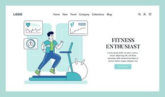 Biohacking. Flat Illustration vector