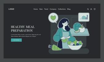 Biohacking. Flat Illustration vector
