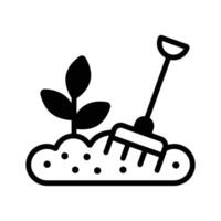 Take a look at this creatively crafted icon of gardening in modern style vector