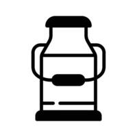 Get your hands on this premium icon of milk can, ready to use vector