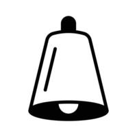 A unique icon of cow bell in modern design style vector