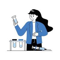 Have a look at this hand drawn illustration of test tube vector