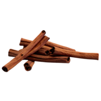 Cinnamon sticks isolated on transparent background png