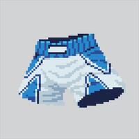 Pixel art illustration Boxing Pants. Pixelated Pants. Boxing Pants icon pixelated for the pixel art game and icon for website and game. old school retro. vector