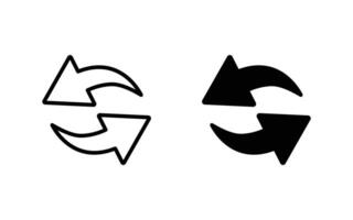 Refresh, Reload icon for web vector