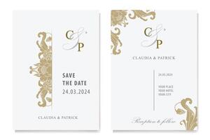 The Blooms Greenery Floral Foliage Ornament Corner Text Separator Elegance Frame for Invitations vector
