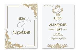 The Blooms Greenery Floral Foliage Ornament Corner Text Separator Elegance Frame for Invitations vector