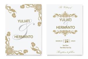 The Blooms Greenery Floral Foliage Ornament Corner Text Separator Elegance Frame for Invitations vector