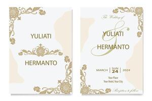 The Blooms Greenery Floral Foliage Ornament Corner Text Separator Elegance Frame for Invitations vector