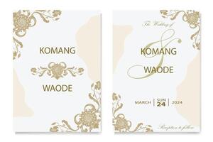 The Blooms Greenery Floral Foliage Ornament Corner Text Separator Elegance Frame for Invitations vector