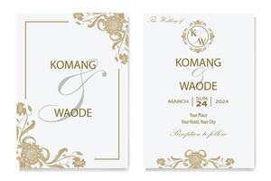 The Blooms Greenery Floral Foliage Ornament Corner Text Separator Elegance Frame for Invitations vector