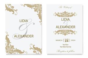 The Blooms Greenery Floral Foliage Ornament Corner Text Separator Elegance Frame for Invitations vector