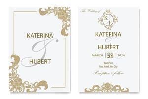 The Blooms Greenery Floral Foliage Ornament Corner Text Separator Elegance Frame for Invitations vector