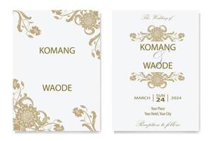 The Blooms Greenery Floral Foliage Ornament Corner Text Separator Elegance Frame for Invitations vector