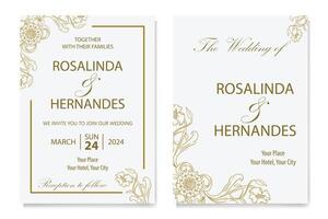 The Blooms Greenery Floral Foliage Ornament Corner Text Separator Elegance Frame for Invitations vector