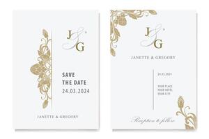 The Blooms Greenery Floral Foliage Ornament Corner Text Separator Elegance Frame for Invitations vector
