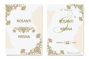 The Blooms Greenery Floral Foliage Ornament Corner Text Separator Elegance Frame for Invitations vector