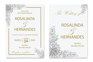 The Blooms Greenery Floral Foliage Ornament Corner Text Separator Elegance Frame for Invitations vector