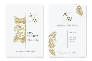 The Blooms Greenery Floral Foliage Ornament Corner Text Separator Elegance Frame for Invitations vector