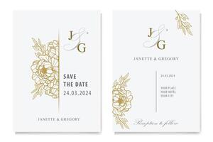 The Blooms Greenery Floral Foliage Ornament Corner Text Separator Elegance Frame for Invitations vector