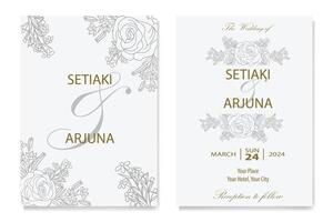 The Blooms Greenery Floral Foliage Ornament Corner Text Separator Elegance Frame for Invitations vector