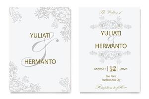 The Blooms Greenery Floral Foliage Ornament Corner Text Separator Elegance Frame for Invitations vector