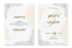 The Blooms Greenery Floral Foliage Ornament Corner Text Separator Elegance Frame for Invitations vector