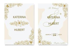 The Blooms Greenery Floral Foliage Ornament Corner Text Separator Elegance Frame for Invitations vector