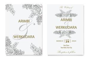 The Blooms Greenery Floral Foliage Ornament Corner Text Separator Elegance Frame for Invitations vector