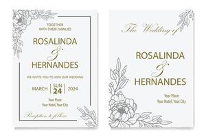 The Blooms Greenery Floral Foliage Ornament Corner Text Separator Elegance Frame for Invitations vector