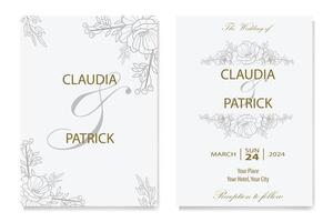 The Blooms Greenery Floral Foliage Ornament Corner Text Separator Elegance Frame for Invitations vector