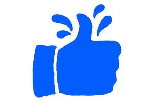 Like Button Icon vector