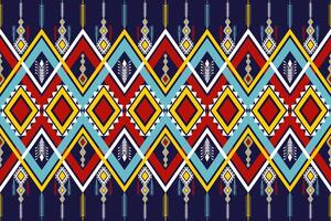 Geometric ethnic pattern traditional abstract tribal. vector