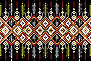 Geometric ethnic pattern traditional abstract tribal. vector