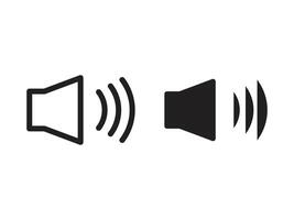 Speaker icon . Loudspeaker, sound vector