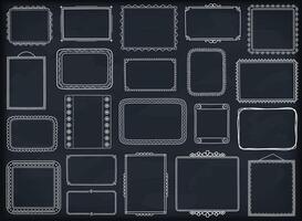 Hand Drawn Frames vector