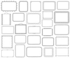Hand Drawn Frames vector