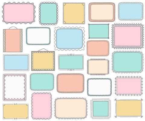 Hand Drawn Frames
