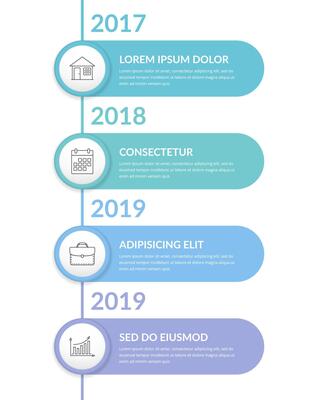 Timeline Infographics Template