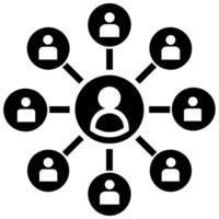 a set of Connections icon, Connections icon set, various style set pack vector