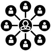 a set of Connections icon, Connections icon set, various style set pack vector
