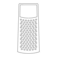 grater icon simple vector