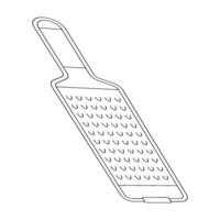 grater icon simple vector