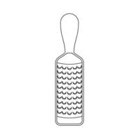 grater icon simple vector