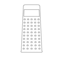 grater icon simple vector