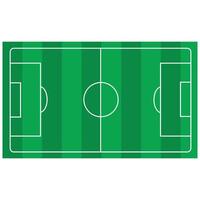 Football Game Playing Field Design vector