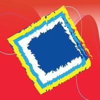 Abstract Photo Frame Background vector