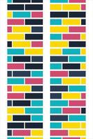 Colorful Potrait Line background for your business template vector