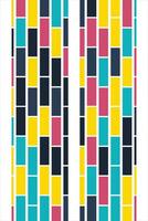 Colorful Potrait Line background for your business template vector