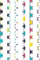 Colorful Potrait Line background for your business template vector